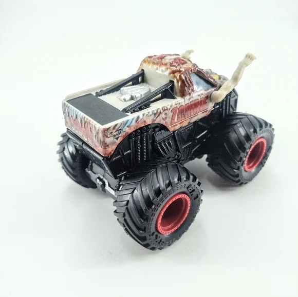 Monster Truck Toy with Zombie Design - Black and Red - Picture 5 of 7